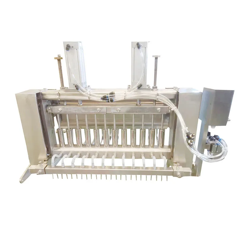 12-рядная пневматическая тележка для герметизации торцов