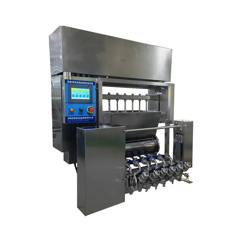 6-рядная сервоприводная тележка без цилиндра для плоской линии (с вращательной разгрузкой)